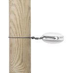 Aislador Terminal Blanco Alta Tensión Pack 150u Gallagher.