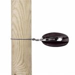 Aislador S Esquinero Negro Caja 500u Gallagher